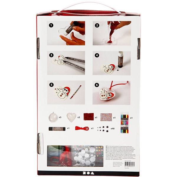 Produktbild: Creativ Company DIY Sets Dekoartikel Weihnachts-Ornamente, 1 Set