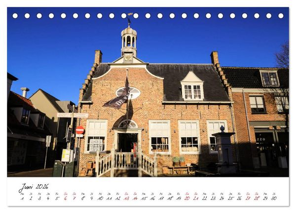 Produktbild: Das Seebad Domburg (Tischkalender 2026 DIN A5 quer), CALVENDO Monatskalender