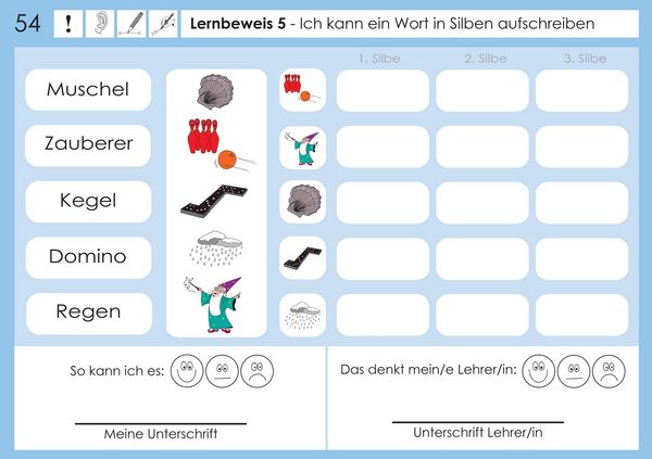 Produktbild: Mein Silbenheft