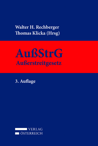 Produktbild: Au&szlig;erstreitgesetz