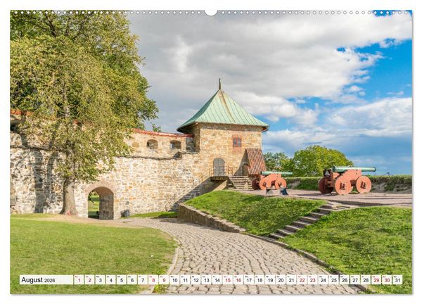 Produktbild: Zauberhaftes Oslo (Wandkalender 2026 DIN A2 quer), CALVENDO Monatskalender