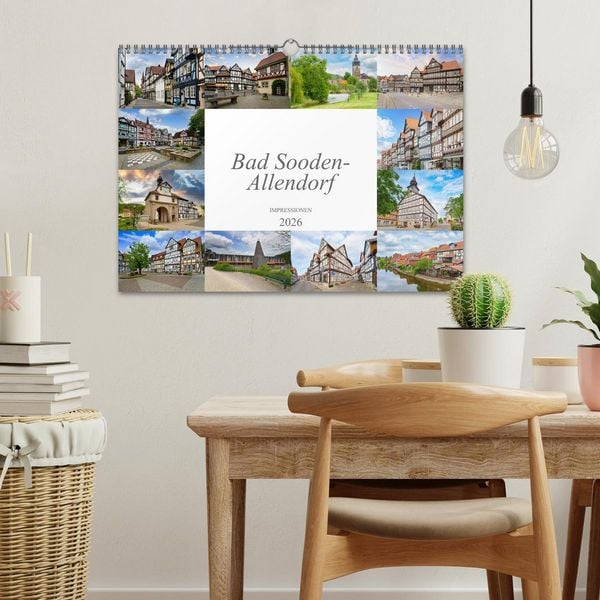 Produktbild: Bad Sooden-Allendorf Impressionen (Wandkalender 2026 DIN A3 quer), CALVENDO Monatskalender
