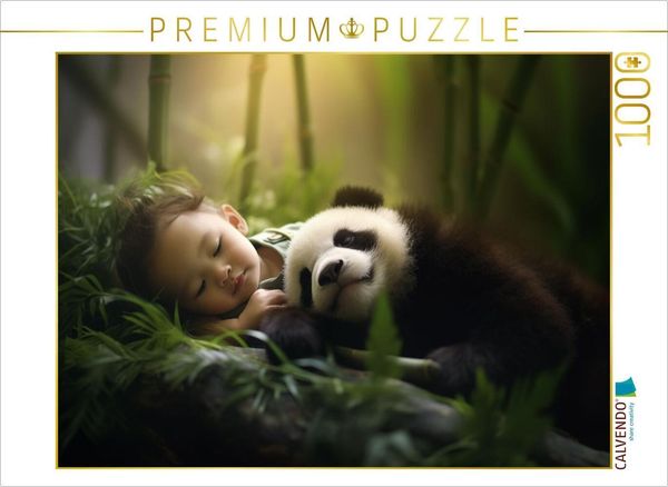 CALVENDO Puzzle Schlaflied der Freundschaft | 1000 Teile Lege-Größe 64x48cm Foto-Puzzle für glückliche Stunden