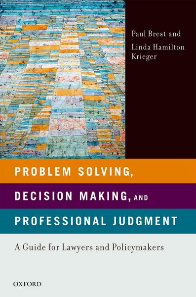 Produktbild: Problem Solving, Decision Making, and Professional Judgment