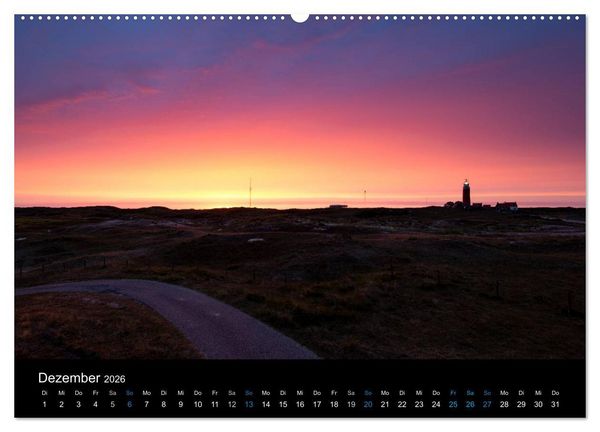 Produktbild: Gr&uuml;&szlig;e aus Texel (hochwertiger Premium Wandkalender 2026 DIN A2 quer), Kunstdruck in Hochglanz