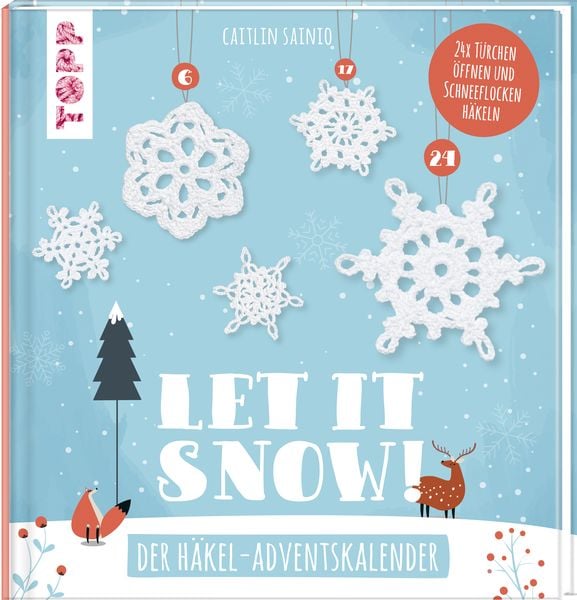 Produktbild: Let it snow! - Das H&auml;kel-Adventskalender-Buch