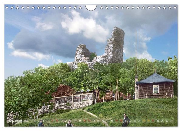 Produktbild: Th&uuml;ringen um das Jahr 1900 &ndash; Fotos neu restauriert und detailcoloriert. (Wandkalender 2026 DIN A4 quer), CALVENDO Monatskalender