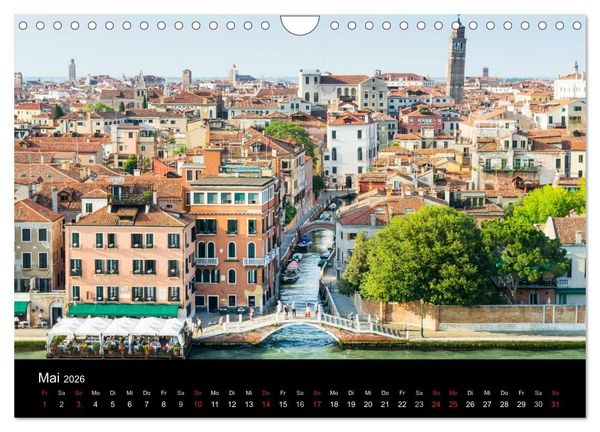 Produktbild: Venedig (Wandkalender 2026 DIN A4 quer), CALVENDO Monatskalender
