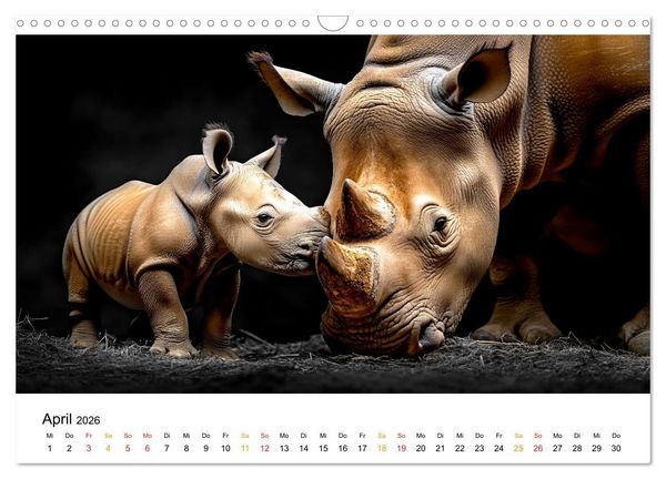 Produktbild: Magie der Tierwelt (Wandkalender 2026 DIN A3 quer), CALVENDO Monatskalender