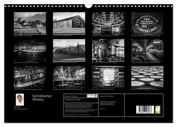 Produktbild: Schottischer Whisky (Wandkalender 2026 DIN A3 quer), CALVENDO Monatskalender