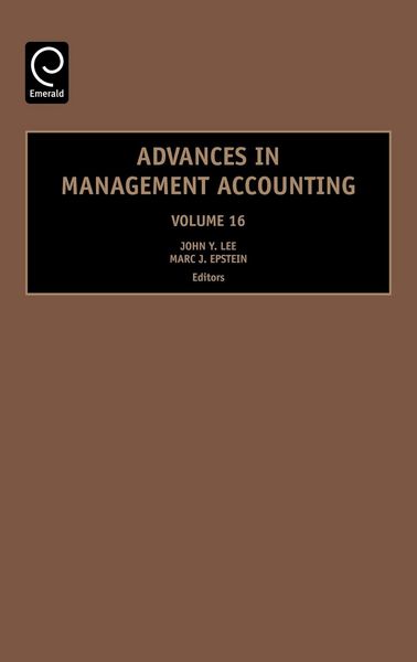 Produktbild: Advances in Management Accounting