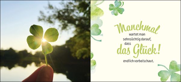 Produktbild: Ich schenke dir ein St&uuml;ck vom Gl&uuml;ck