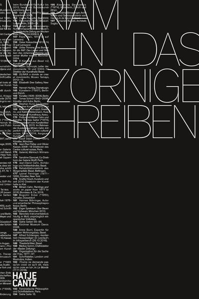 Produktbild: Miriam Cahn