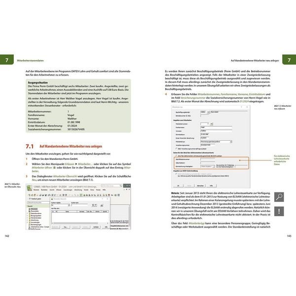 Produktbild: Lohn- und Gehaltsabrechnung mit DATEV Lohn und Gehalt comfort
