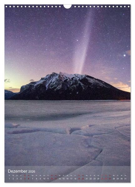 Produktbild: Die kanadischen Rockies (Wandkalender 2026 DIN A3 hoch), CALVENDO Monatskalender