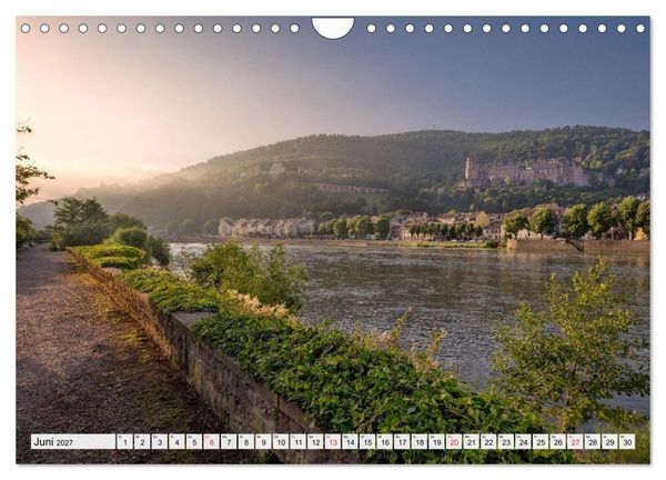 Produktbild: Heidelberg - Die romantische Stadt am Fluss (Wandkalender 2027 DIN A4 quer), CALVENDO Monatskalender