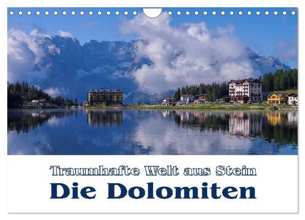 Produktbild: Die Dolomiten - Traumhafte Welt aus Stein (Wandkalender 2026 DIN A4 quer), CALVENDO Monatskalender