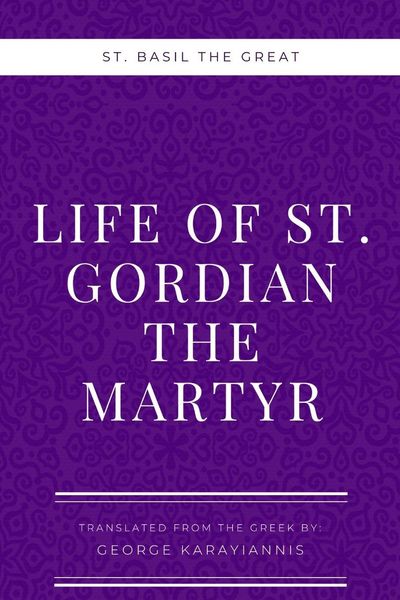 Produktbild: Life of St. Gordian the Martyr