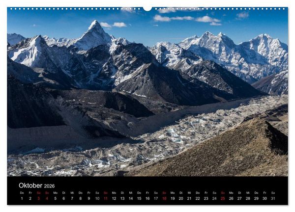 Produktbild: Himalaya - Dach der Welt (Wandkalender 2026 DIN A2 quer), CALVENDO Monatskalender