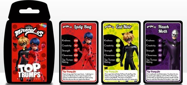 Produktbild: Top Trumps Miraculous - Lady Bug & Cat Noir