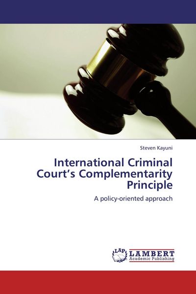 Produktbild: International Criminal Court's Complementarity Principle