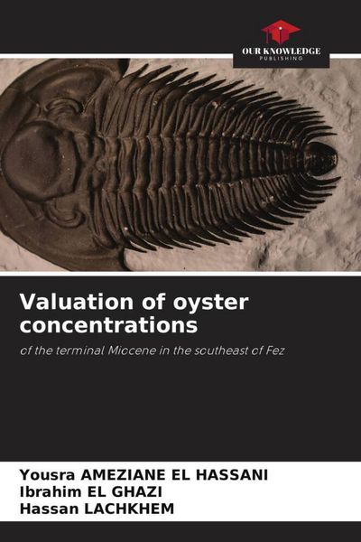Produktbild: Valuation of oyster concentrations