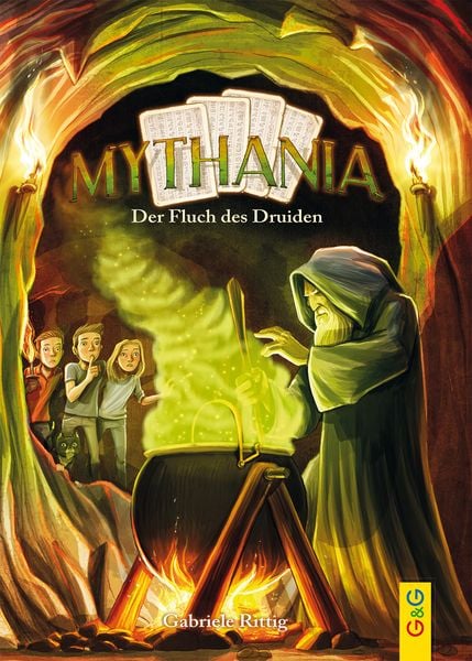Mythania - Der Fluch des Druiden, Gebundene Ausgabe von Gabriele Rittig, G&G Verlag, Kinder- und Jugendbuch, 9783707422979