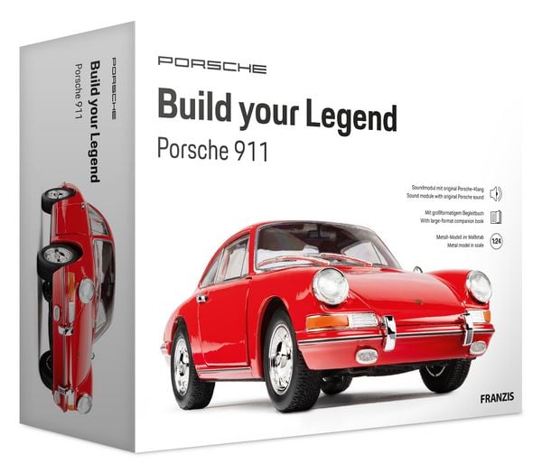 Produktbild: FRANZIS 67247 - Porsche 911 - Build your Legend Signalrot