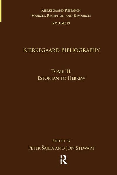 Produktbild: Volume 19, Tome III