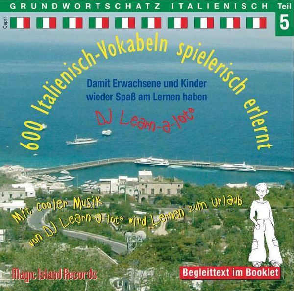 Produktbild: 600 Italienisch-Vokabeln spielerisch erlernt. Grundwortschatz 5. CD