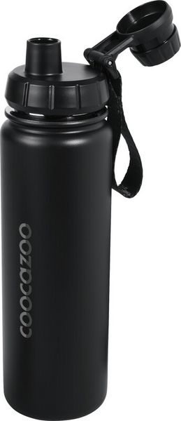 Produktbild: Trinkflasche Edelstahl Black