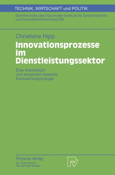 Produktbild: Innovationsprozesse im Dienstleistungssektor
