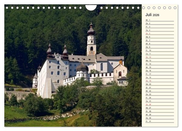 Produktbild: Vinschgau - Die Sonnenseite S&uuml;dtirols (Wandkalender 2026 DIN A4 quer), CALVENDO Monatskalender