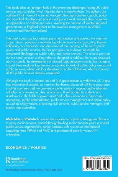 Produktbild: Reforming UK Public Policy Through Elected Regional Government