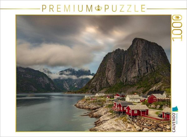CALVENDO Puzzle HAMNOY LOFOTEN | 1000 Teile Lege-Größe 64x48cm Foto-Puzzle für glückliche Stunden