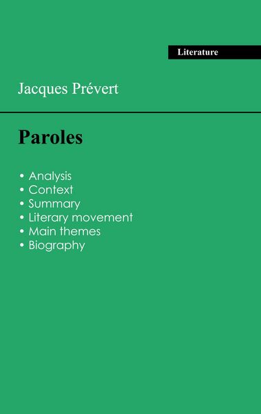 Produktbild: Succeed all your 2026 exams: Analysis of the collection of Jacques Pr&eacute;vert's Paroles