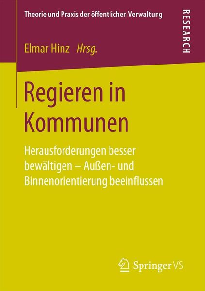 Produktbild: Regieren in Kommunen