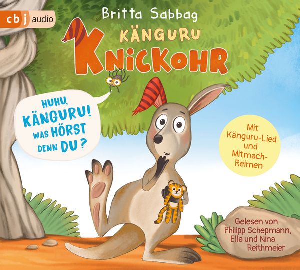 Produktbild: K&auml;nguru Knickohr &ndash; Huhu, K&auml;nguru! Was h&ouml;rst denn du?