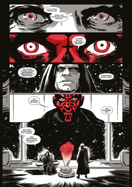 Produktbild: Star Wars Comics: Darth Maul - Schwarz, Wei&szlig; & Rot Deluxe