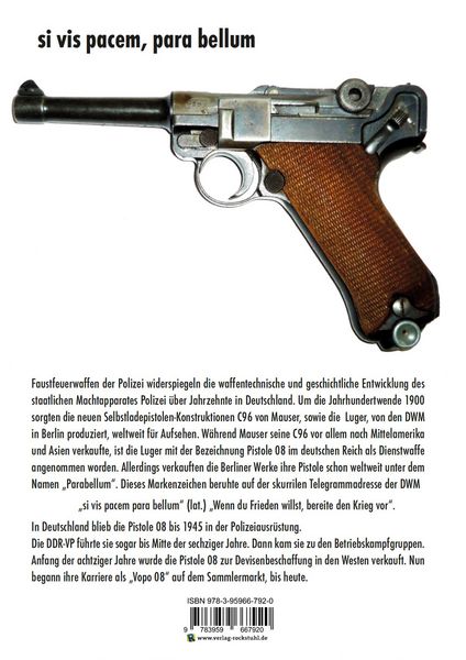Produktbild: Faustfeuerwaffen der Polizei und Gendarmerie im Deutschen Reich bis 1945