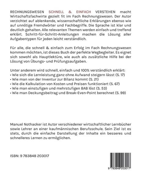 Produktbild: Rechnungswesen schnell & einfach verstehen