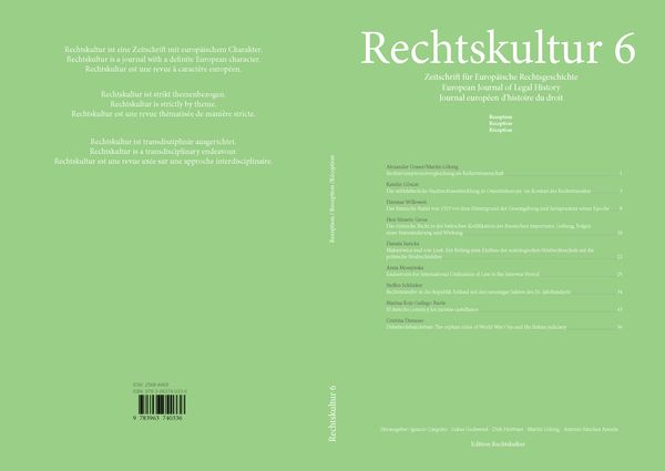 Produktbild: Rechtskultur 6