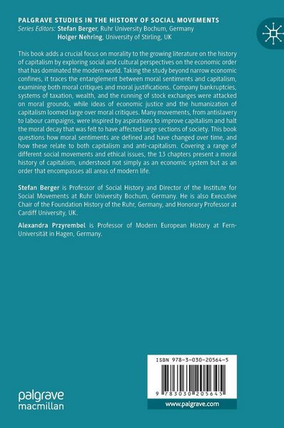 Produktbild: Moralizing Capitalism