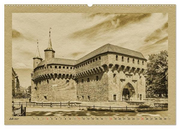 Produktbild: Polen &ndash; Ein Kalender im Zeitungsstil (hochwertiger Premium Wandkalender 2027 DIN A2 quer), Kunstdruck in Hochglanz