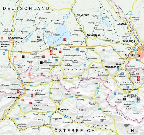 Produktbild: Panoramawege f&uuml;r Senioren Chiemgau, Kaisergebirge und Berchtesgadener Land