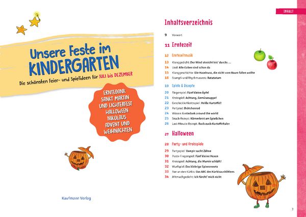 Produktbild: Unsere Feste im Kindergarten - Die sch&ouml;nsten Feier- und Spielideen f&uuml;r Juli bis Dezember