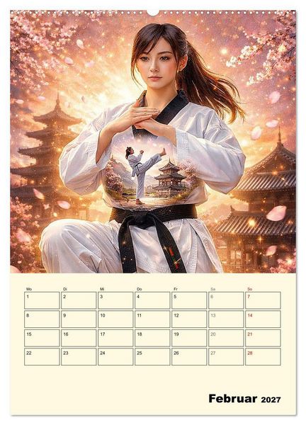 Produktbild: Seele des Kriegers (Wandkalender 2027 DIN A2 hoch), CALVENDO Monatskalender