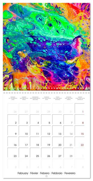Produktbild: Your year full of rainbows by Katharina Stachanczyk (Wall Calendar 2026 12 &times; 12 Inch) CALVENDO 12 Month Wall Calendar