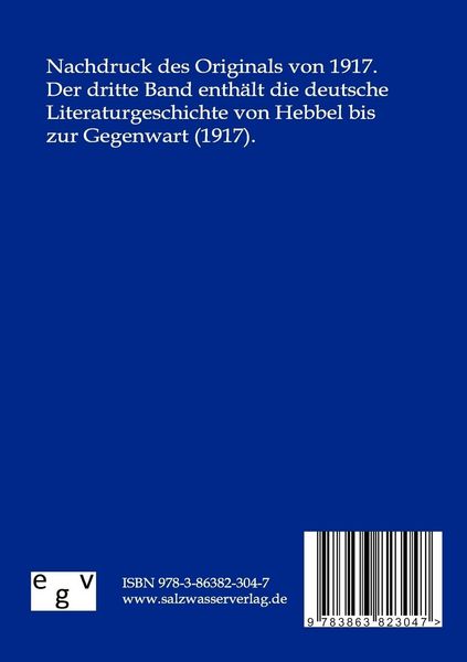 Produktbild: Deutsche Literaturgeschichte