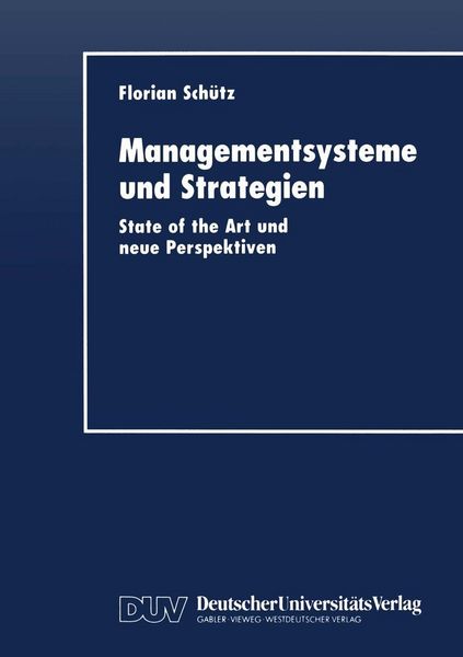 Produktbild: Managementsysteme und Strategien